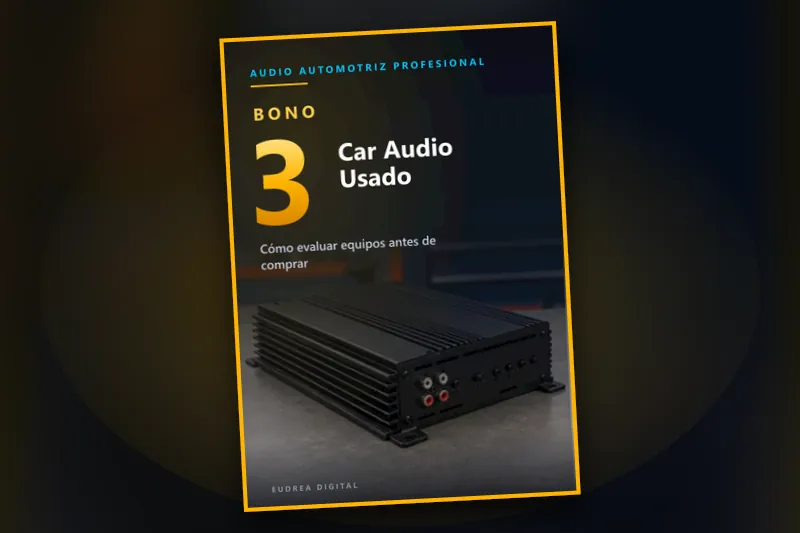 Portada del Bono 3: Car Audio Usado